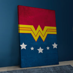 Wonder Women America Canvas Art