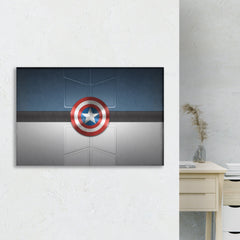 Captain America Wall Art on Canvas