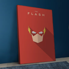 Flash Hero Movie Canvas Wall Art