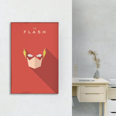 Flash Hero Movie Canvas Wall Art