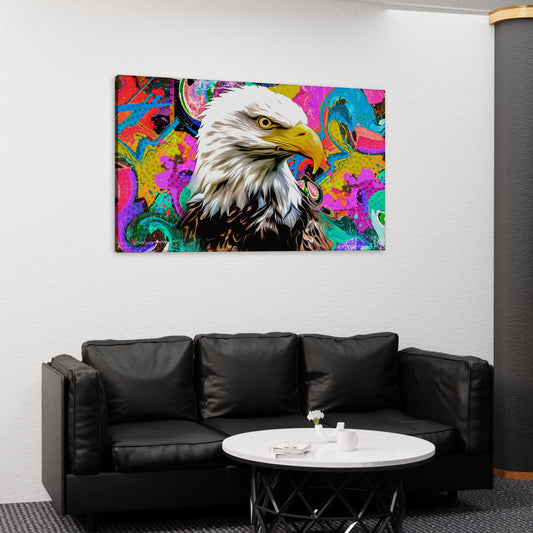 Eagal Canvas Wall Art