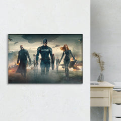 Captain America Wall Art