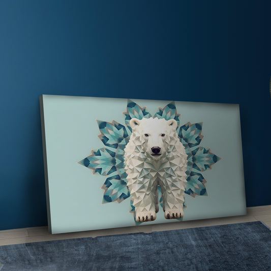 Polar Bear Canvas Wall Art