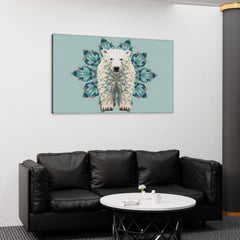 Polar Bear Canvas Wall Art