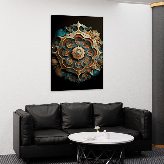 Infinite Bloom Canvas Print