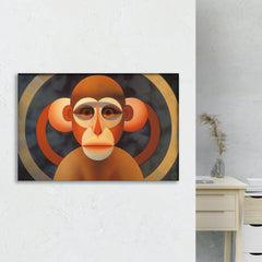 Monkey Canvas Wall Art