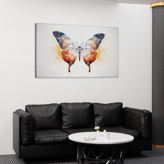 Colorful Butterfly Canvas Wall Art