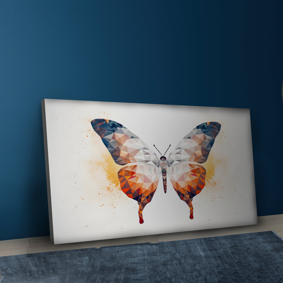 Colorful Butterfly Canvas Wall Art