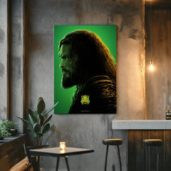 Aquaman Canvas Wall Art Prints - Epic DC Comics Hero Decor Prints - Underwater Adventure Canvas Print - Oceanic King Artwork for Living Room