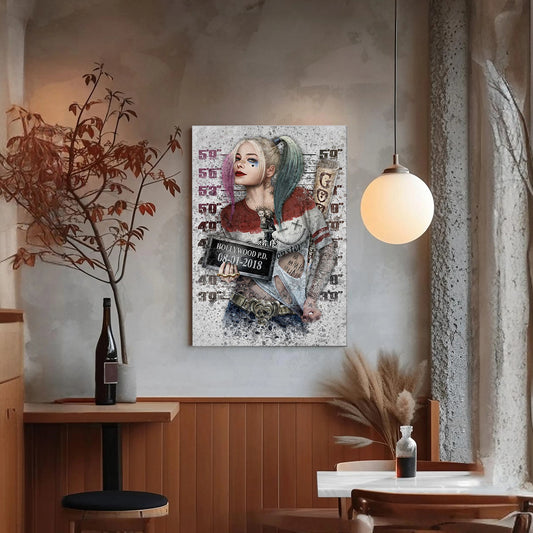 DC Comics Harley Quinn Canvas Wall Art: Perfect for Home & Office