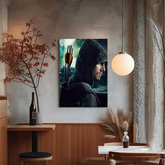 Green Arrow Superhero Canvas Art: Bold Wall Prints for DC Fans