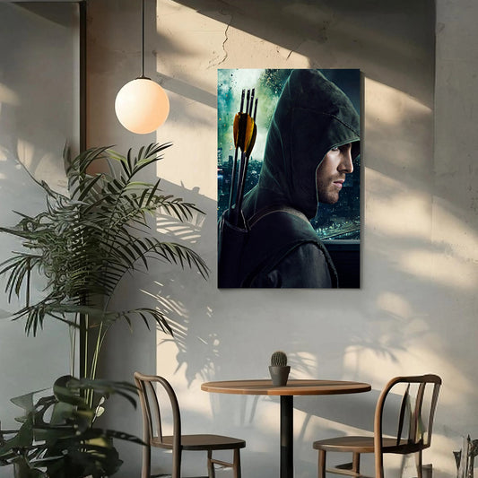 Green Arrow Superhero Canvas Art: Bold Wall Prints for DC Fans