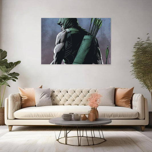 DC Comics Green Arrow Canvas Prints: Striking Wall Art for Any Space