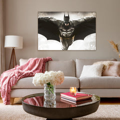 Batman Canvas Wall Art for Living Room – Bold Comic Style Prints