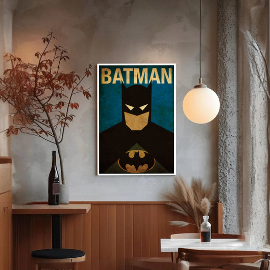 Dark Knight Rises: Batman Canvas Wall Art for Comic Fans’ Home Decor