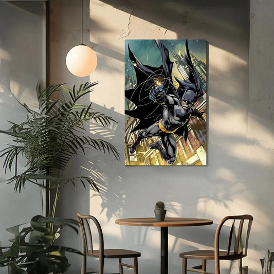 Batman Canvas Wall Art: Gotham’s Hero in Striking Modern Prints