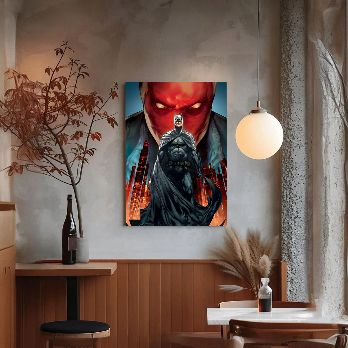 Batman Canvas Art for Living Room – Bold, Heroic Superhero Prints