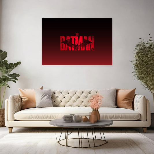 Batman Canvas Wall Art – Gotham’s Defender in Bold Home Decor