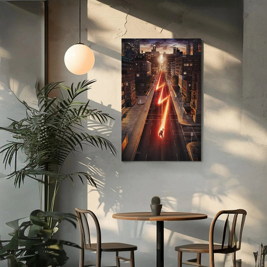 Flash Canvas Art Prints: Perfect Decor for DC Universe Enthusiasts