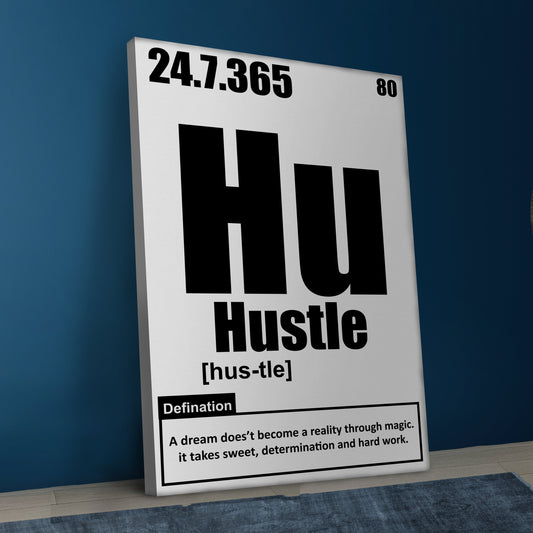 Hustle - Motivational Quotes.