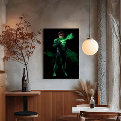 Green Lantern Superhero Canvas Art: Striking Decor for Any Space