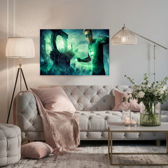 Green Lantern Wall Art Prints: Energize Your Space with Heroic Decor