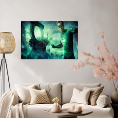 Green Lantern Wall Art Prints: Energize Your Space with Heroic Decor